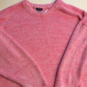 Torrid Crewneck Sweater in Pink with FLAW Size 5X